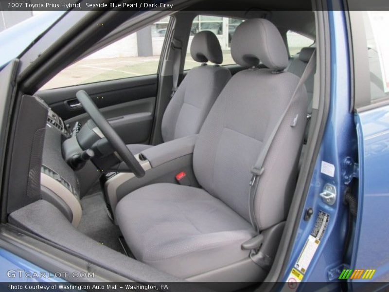Seaside Blue Pearl / Dark Gray 2007 Toyota Prius Hybrid