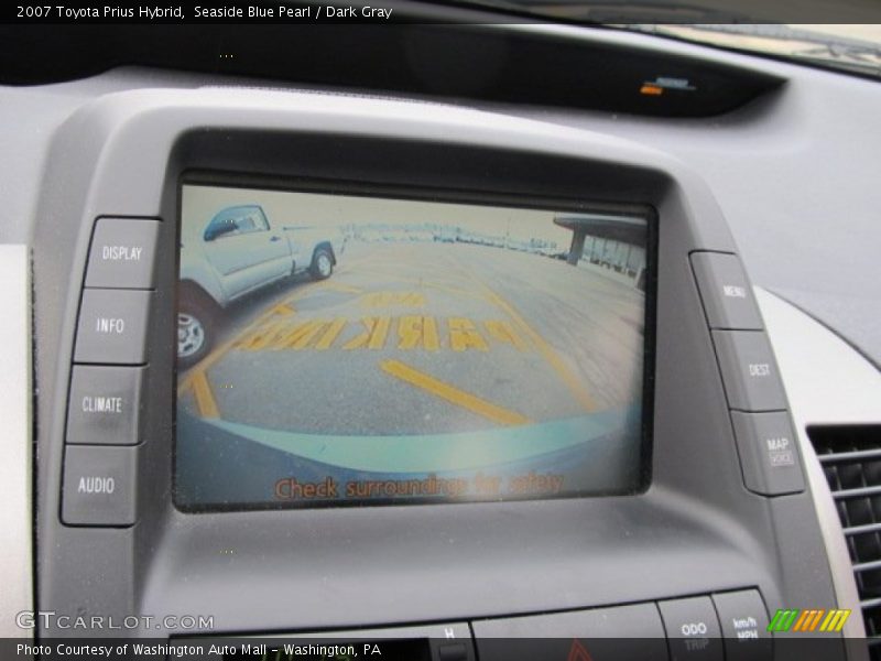 Seaside Blue Pearl / Dark Gray 2007 Toyota Prius Hybrid