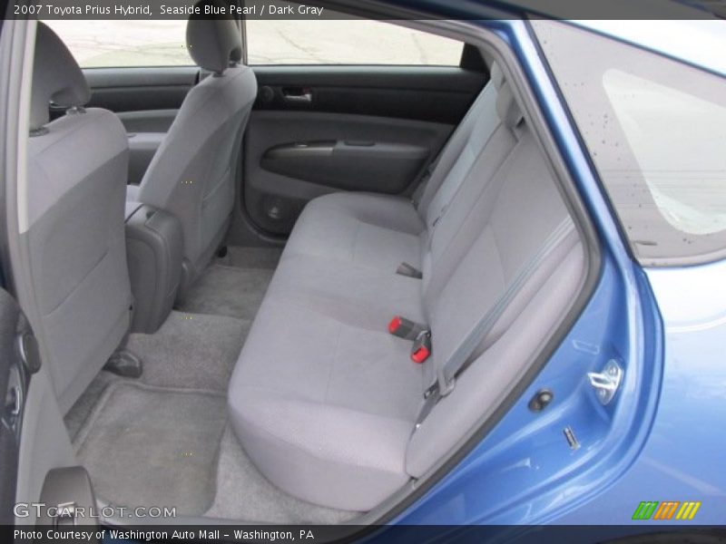 Seaside Blue Pearl / Dark Gray 2007 Toyota Prius Hybrid