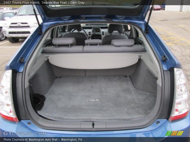 Seaside Blue Pearl / Dark Gray 2007 Toyota Prius Hybrid
