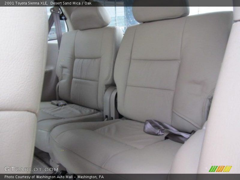 Desert Sand Mica / Oak 2001 Toyota Sienna XLE