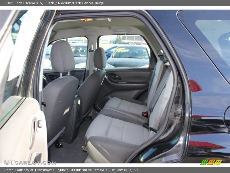 Black / Medium/Dark Pebble Beige 2005 Ford Escape XLS