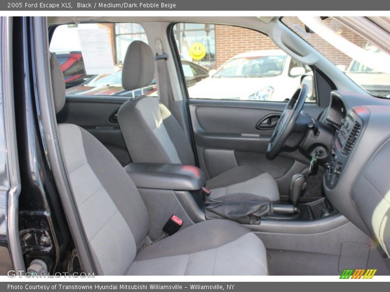 Black / Medium/Dark Pebble Beige 2005 Ford Escape XLS