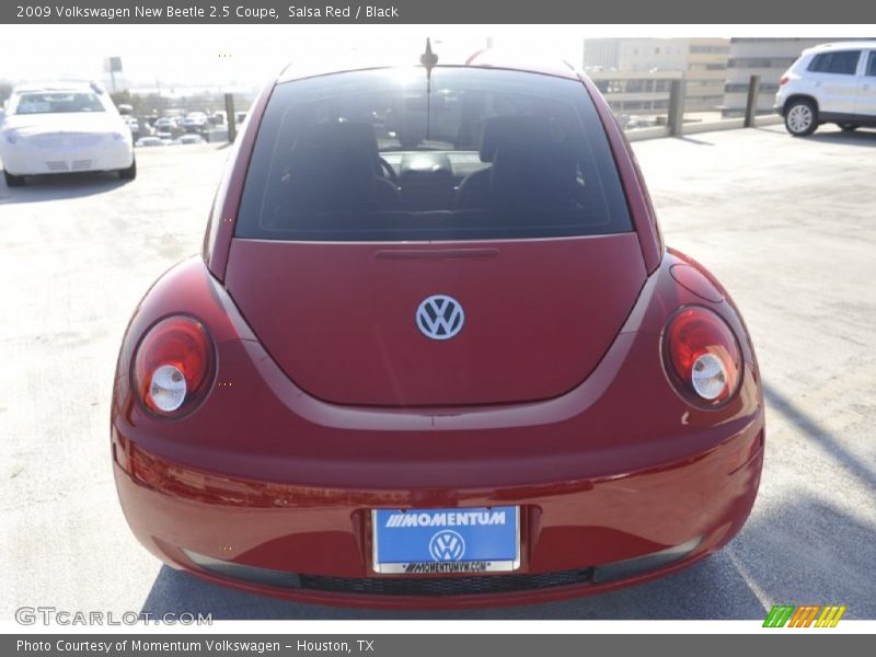 Salsa Red / Black 2009 Volkswagen New Beetle 2.5 Coupe