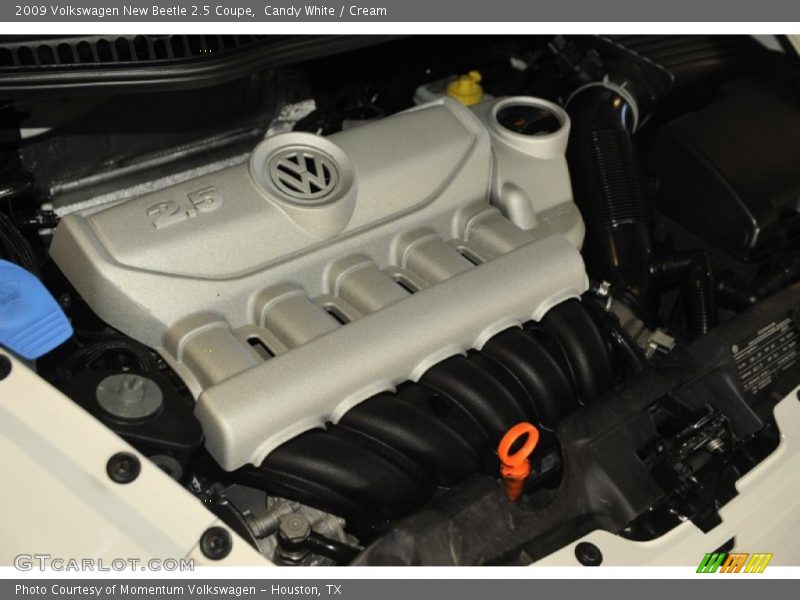  2009 New Beetle 2.5 Coupe Engine - 2.5 Liter DOHC 20-Valve 5 Cylinder