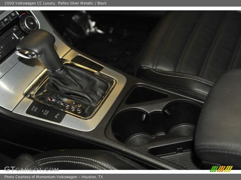 Reflex Silver Metallic / Black 2009 Volkswagen CC Luxury