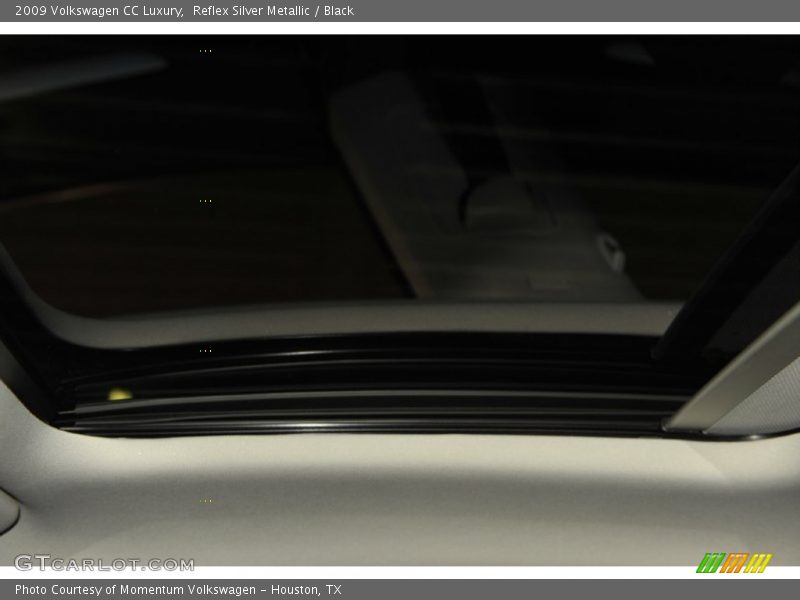 Reflex Silver Metallic / Black 2009 Volkswagen CC Luxury
