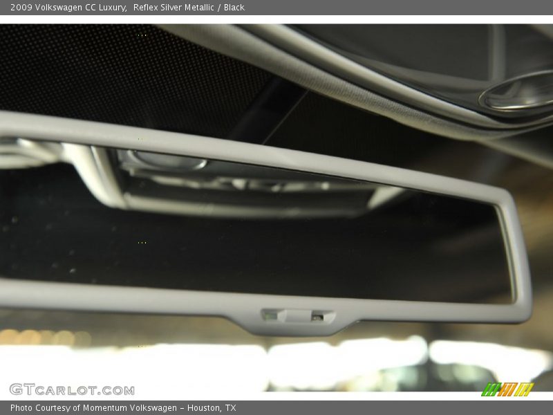 Reflex Silver Metallic / Black 2009 Volkswagen CC Luxury