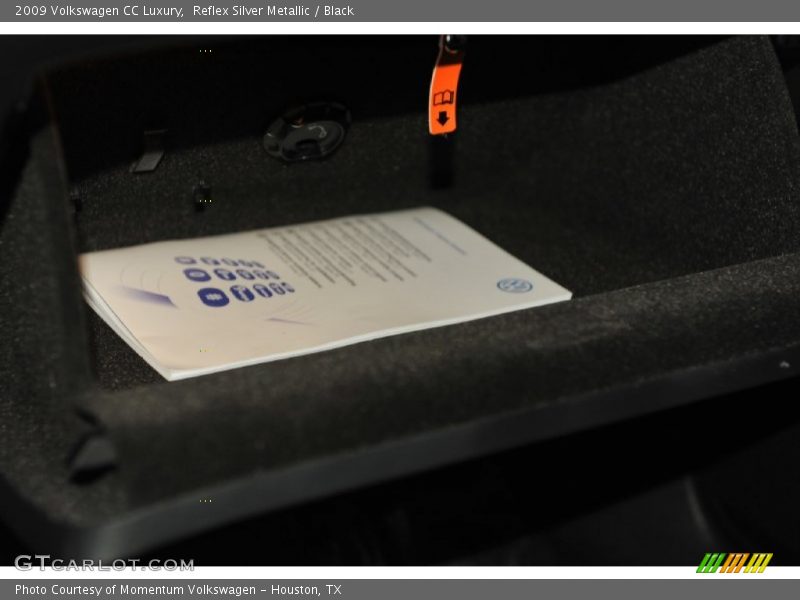 Reflex Silver Metallic / Black 2009 Volkswagen CC Luxury