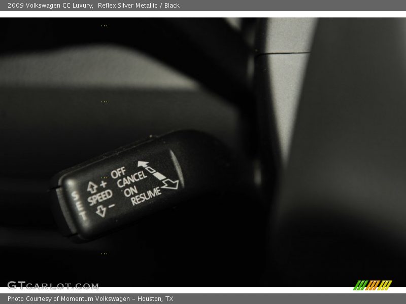 Reflex Silver Metallic / Black 2009 Volkswagen CC Luxury