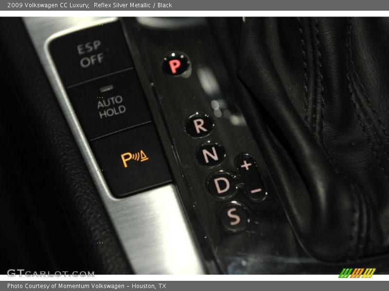 Reflex Silver Metallic / Black 2009 Volkswagen CC Luxury