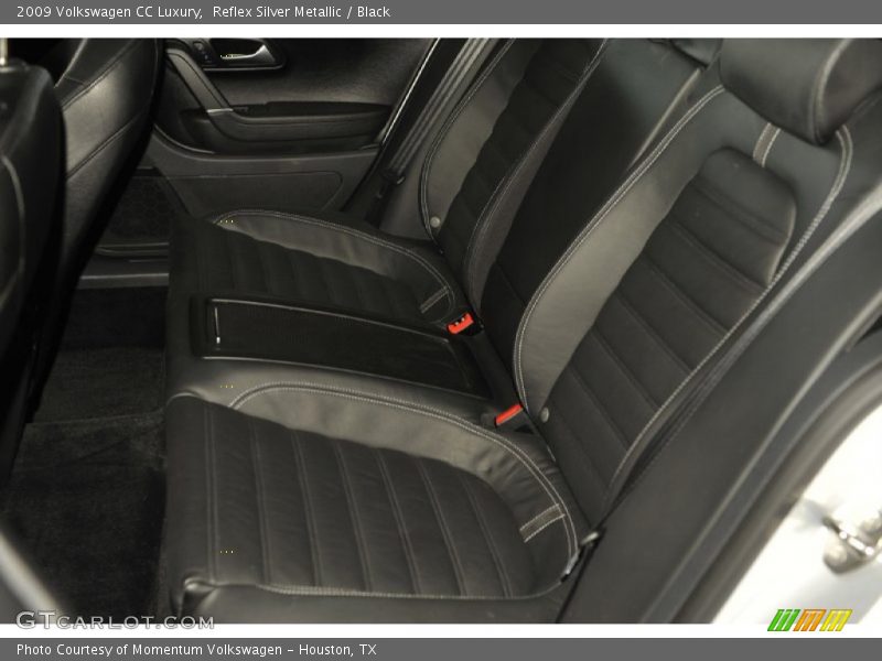 Reflex Silver Metallic / Black 2009 Volkswagen CC Luxury