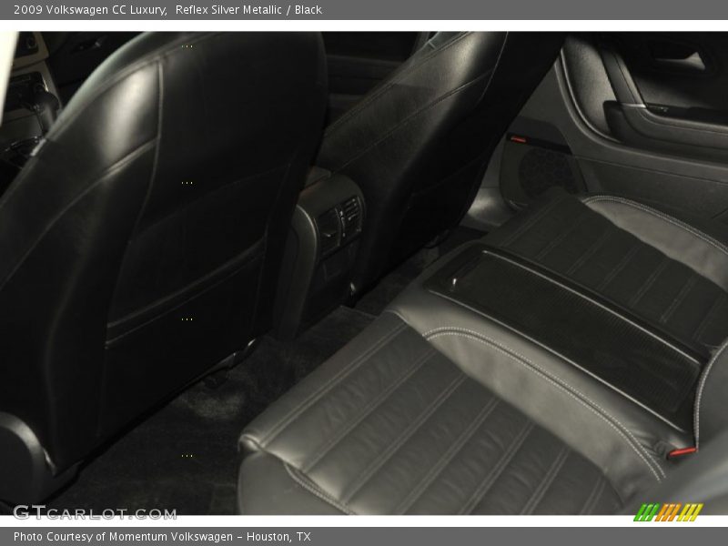 Reflex Silver Metallic / Black 2009 Volkswagen CC Luxury