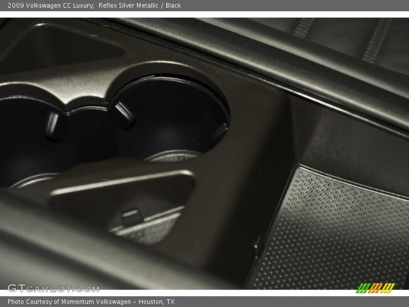 Reflex Silver Metallic / Black 2009 Volkswagen CC Luxury