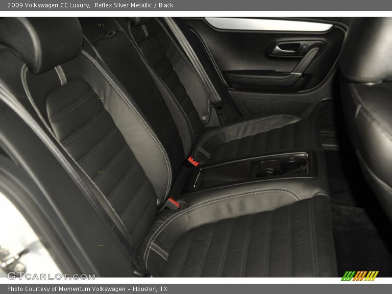 Reflex Silver Metallic / Black 2009 Volkswagen CC Luxury
