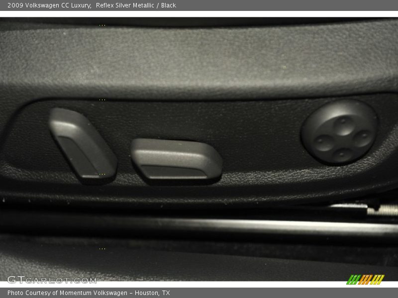 Reflex Silver Metallic / Black 2009 Volkswagen CC Luxury