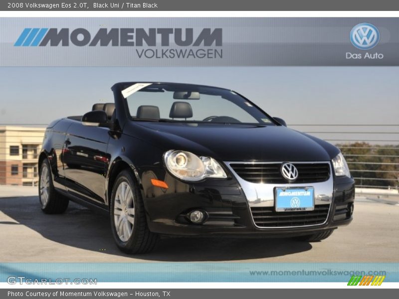 Black Uni / Titan Black 2008 Volkswagen Eos 2.0T