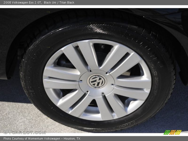 Black Uni / Titan Black 2008 Volkswagen Eos 2.0T