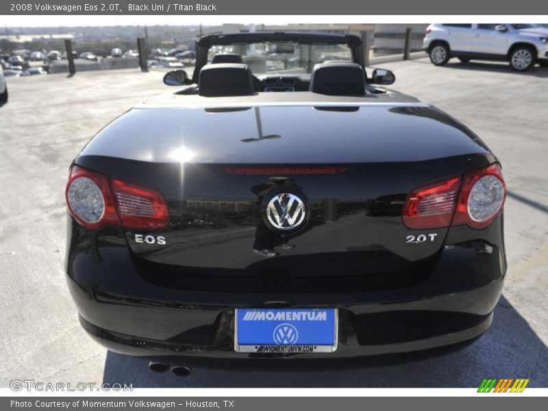 Black Uni / Titan Black 2008 Volkswagen Eos 2.0T