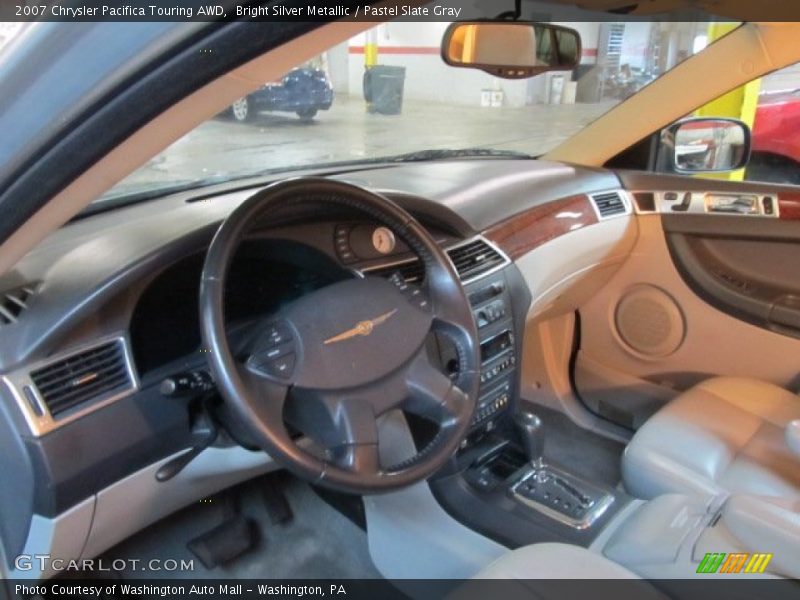 Bright Silver Metallic / Pastel Slate Gray 2007 Chrysler Pacifica Touring AWD