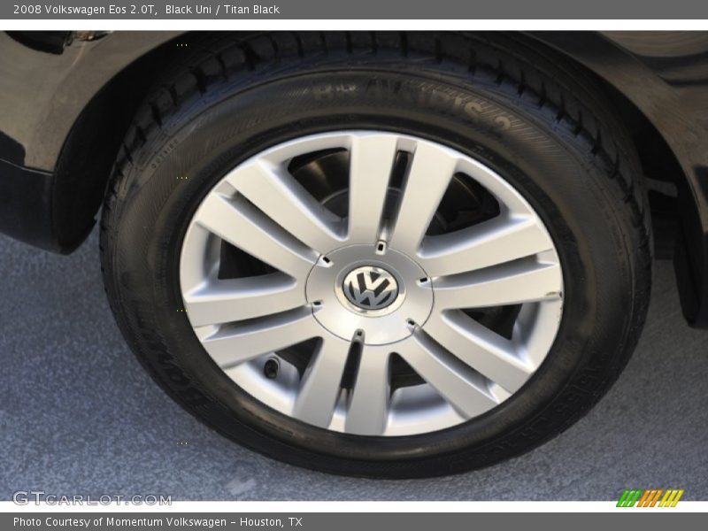 Black Uni / Titan Black 2008 Volkswagen Eos 2.0T
