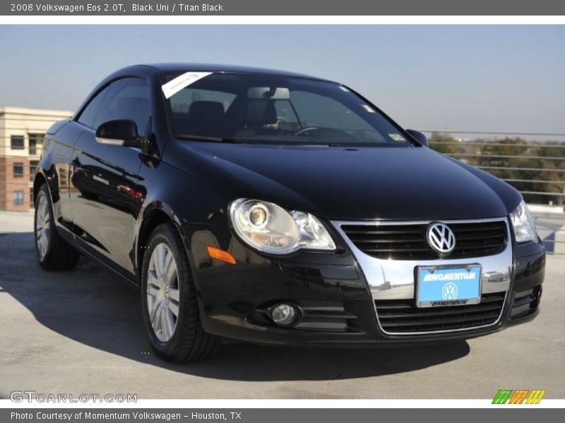 Black Uni / Titan Black 2008 Volkswagen Eos 2.0T