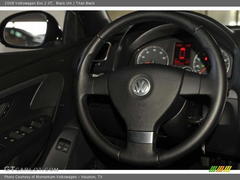 Black Uni / Titan Black 2008 Volkswagen Eos 2.0T