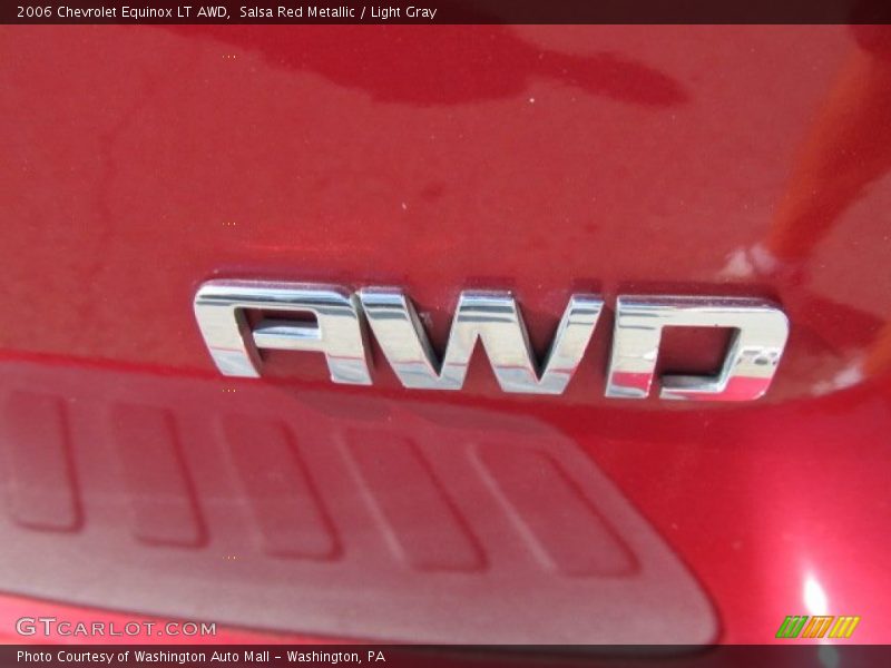 Salsa Red Metallic / Light Gray 2006 Chevrolet Equinox LT AWD
