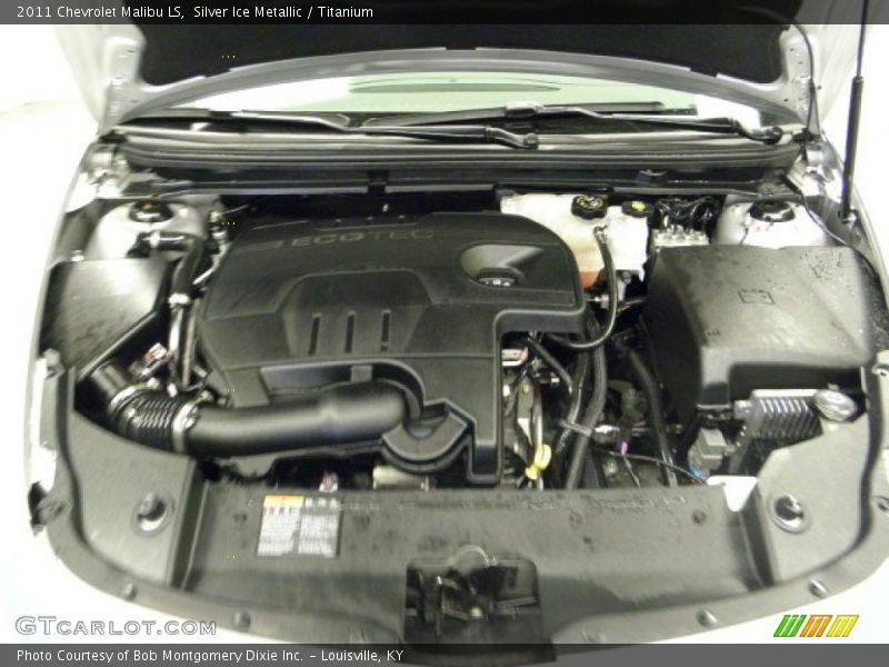 Silver Ice Metallic / Titanium 2011 Chevrolet Malibu LS