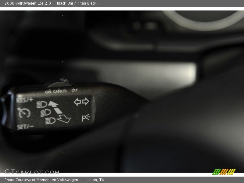 Black Uni / Titan Black 2008 Volkswagen Eos 2.0T