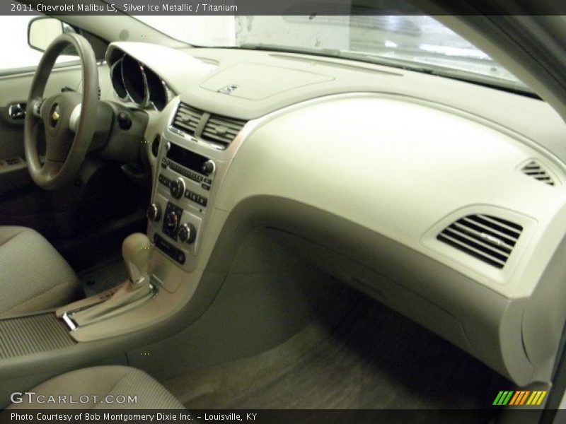 Silver Ice Metallic / Titanium 2011 Chevrolet Malibu LS