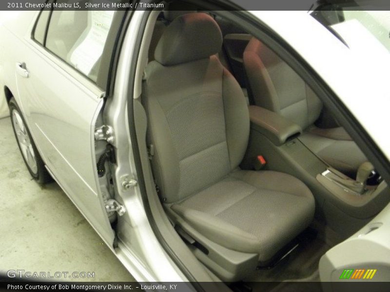 Silver Ice Metallic / Titanium 2011 Chevrolet Malibu LS