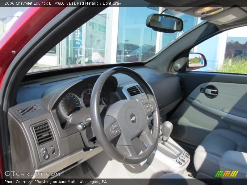 Salsa Red Metallic / Light Gray 2006 Chevrolet Equinox LT AWD