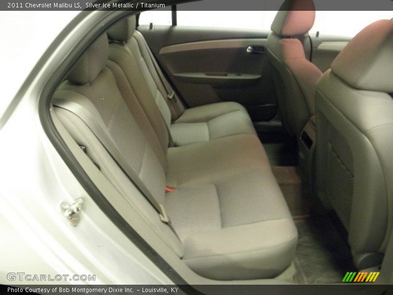 Silver Ice Metallic / Titanium 2011 Chevrolet Malibu LS