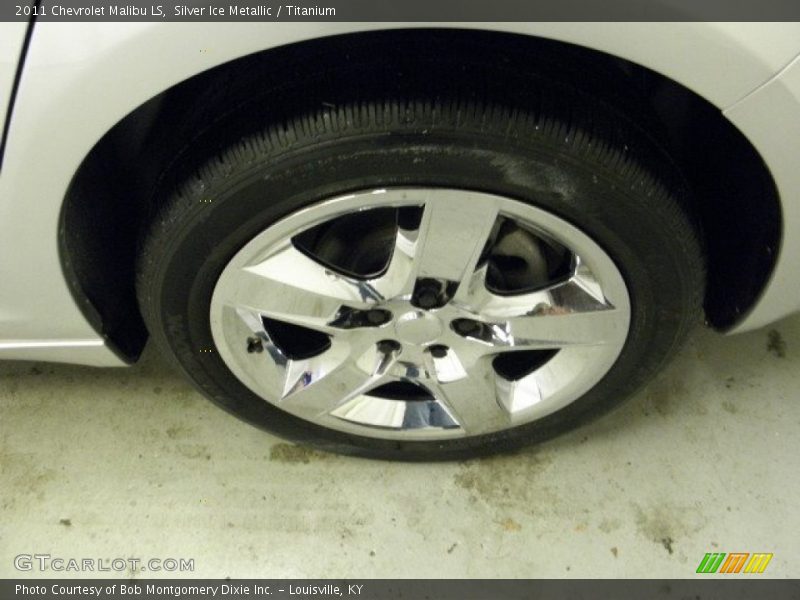 Silver Ice Metallic / Titanium 2011 Chevrolet Malibu LS