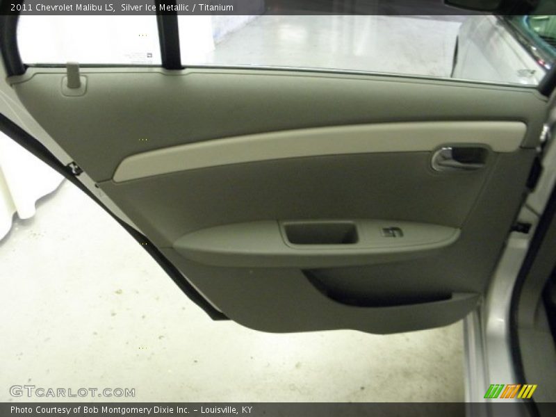 Silver Ice Metallic / Titanium 2011 Chevrolet Malibu LS