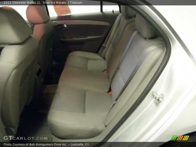 Silver Ice Metallic / Titanium 2011 Chevrolet Malibu LS