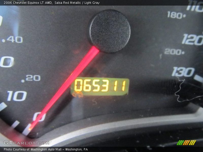 Salsa Red Metallic / Light Gray 2006 Chevrolet Equinox LT AWD