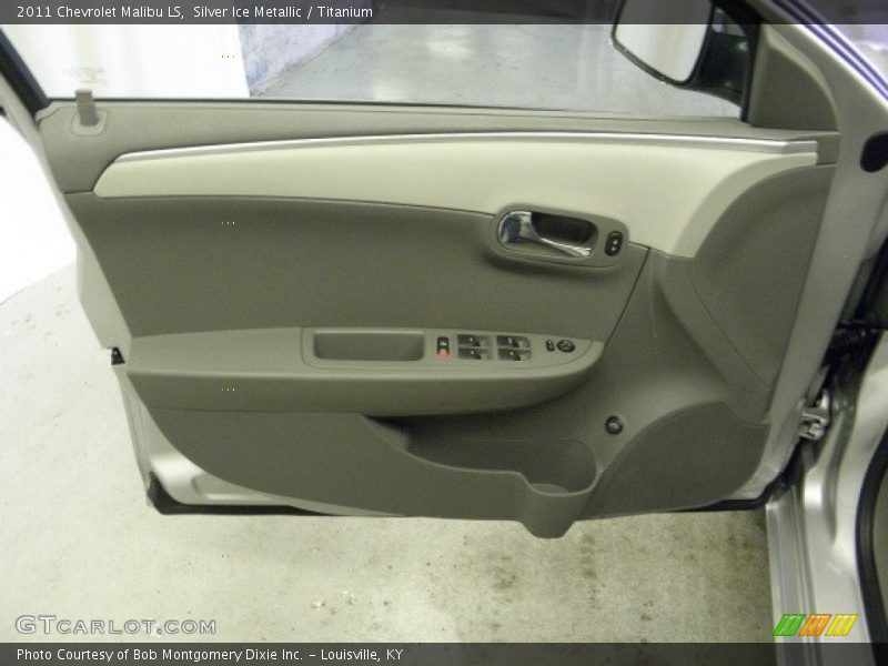 Silver Ice Metallic / Titanium 2011 Chevrolet Malibu LS