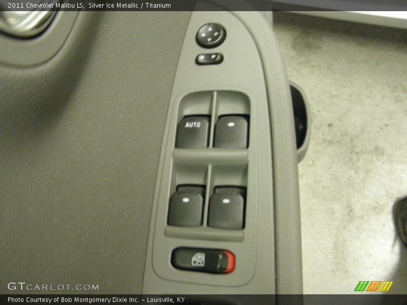 Silver Ice Metallic / Titanium 2011 Chevrolet Malibu LS