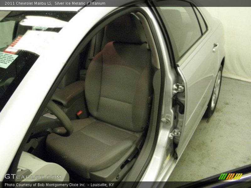 Silver Ice Metallic / Titanium 2011 Chevrolet Malibu LS