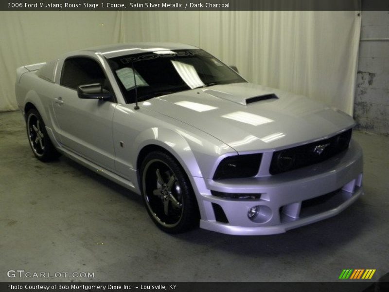 Satin Silver Metallic / Dark Charcoal 2006 Ford Mustang Roush Stage 1 Coupe