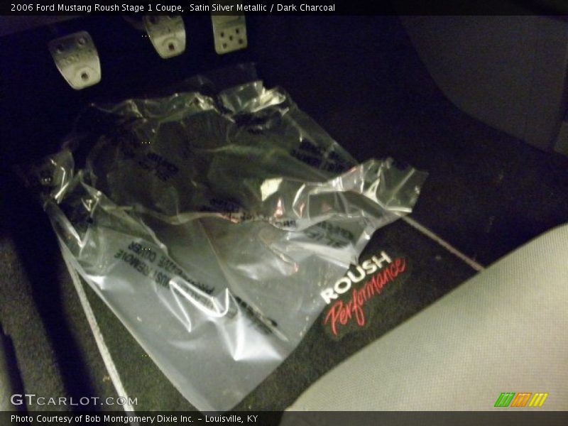 Satin Silver Metallic / Dark Charcoal 2006 Ford Mustang Roush Stage 1 Coupe