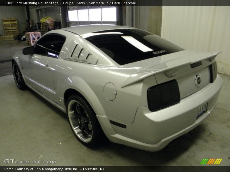 Satin Silver Metallic / Dark Charcoal 2006 Ford Mustang Roush Stage 1 Coupe