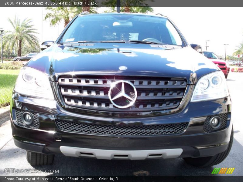 Black / Black 2006 Mercedes-Benz ML 350 4Matic