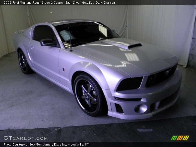 Satin Silver Metallic / Dark Charcoal 2006 Ford Mustang Roush Stage 1 Coupe