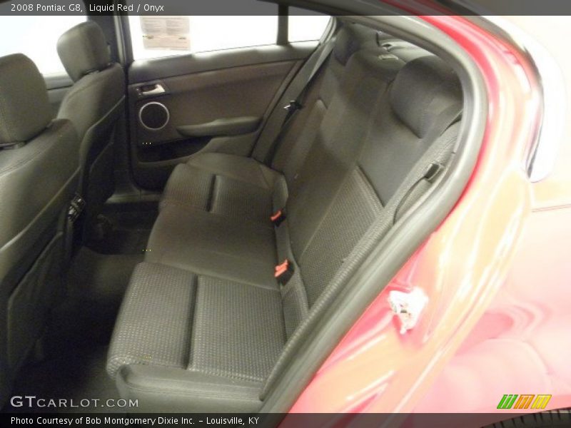 Liquid Red / Onyx 2008 Pontiac G8