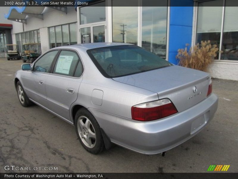 Satin Silver Metallic / Ebony 2002 Acura TL 3.2