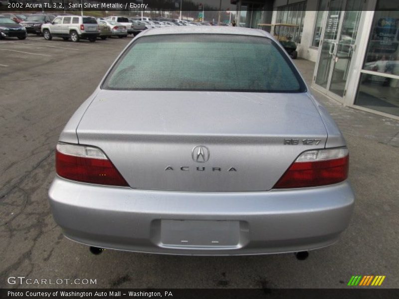 Satin Silver Metallic / Ebony 2002 Acura TL 3.2