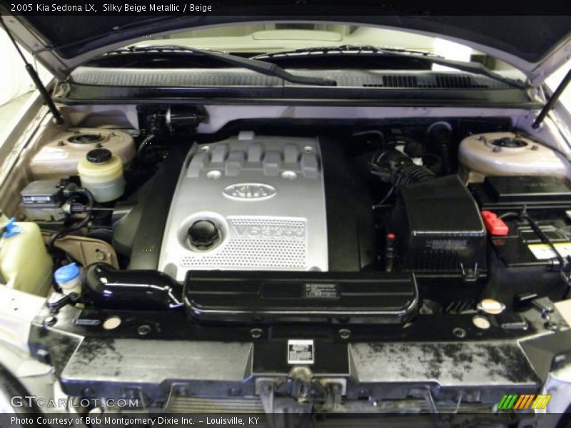 Silky Beige Metallic / Beige 2005 Kia Sedona LX